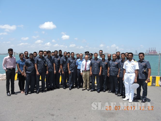 The Course Visit of No 54 JC&SC