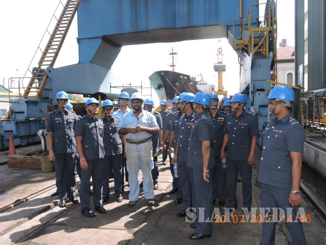 The Course Visit of No 54 JC&SC