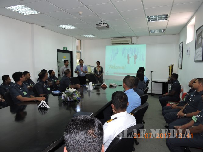 The Course Visit of No 54 JC&SC