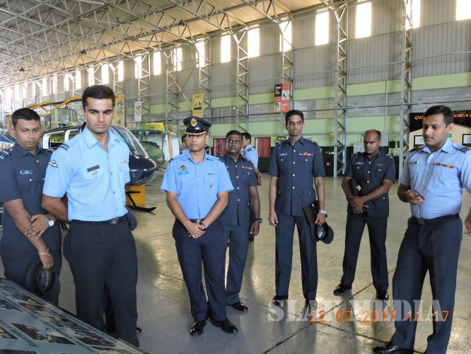 The Course Visit of No 54 JC&SC