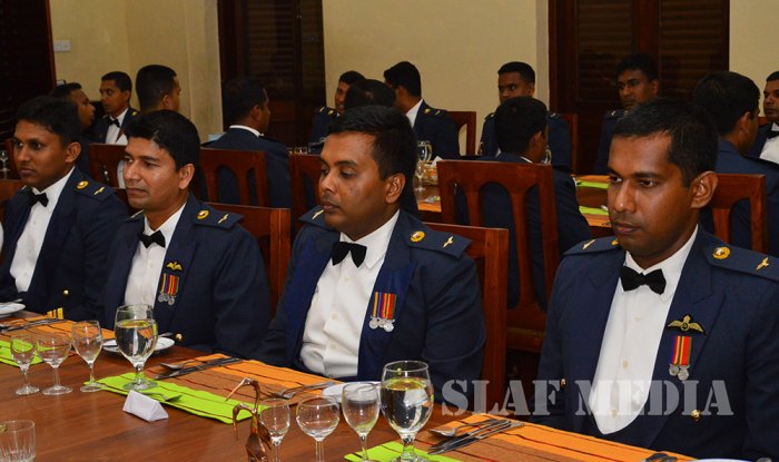 Practice dining night of the No.54 JC&S Course