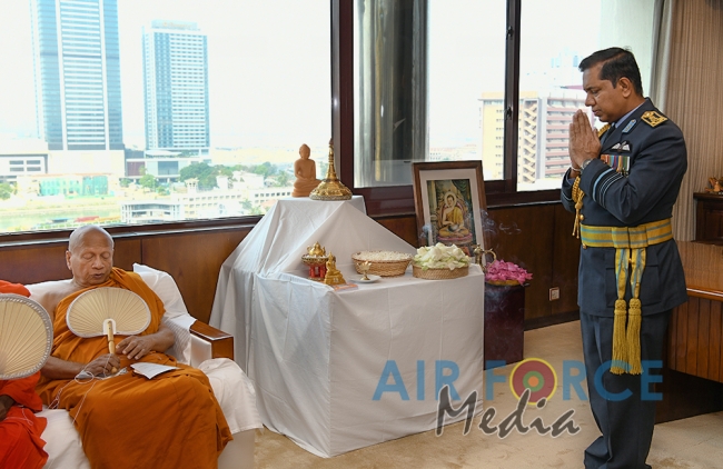 Air Marshal Sudarshana Pathirana Assumes Duties as the 18th Commander of the Sri Lanka Air Force