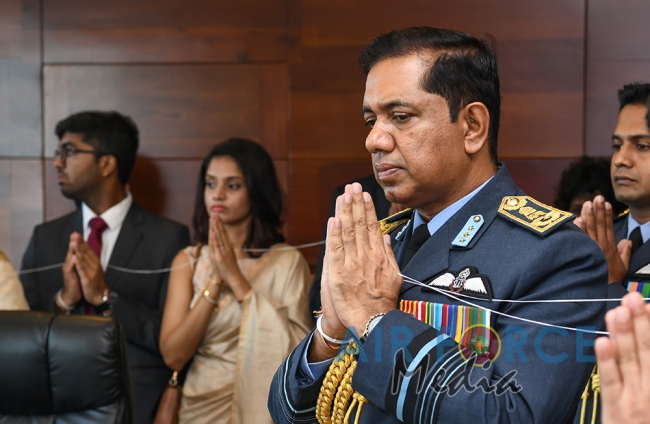 Air Marshal Sudarshana Pathirana Assumes Duties as the 18th Commander of the Sri Lanka Air Force