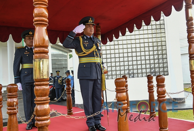 Air Marshal Sudarshana Pathirana Assumes Duties as the 18th Commander of the Sri Lanka Air Force