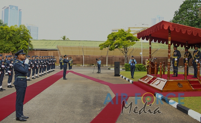 Air Marshal Sudarshana Pathirana Assumes Duties as the 18th Commander of the Sri Lanka Air Force