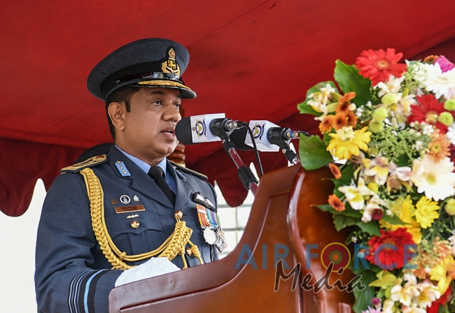 Air Marshal Sudarshana Pathirana Assumes Duties as the 18th Commander of the Sri Lanka Air Force