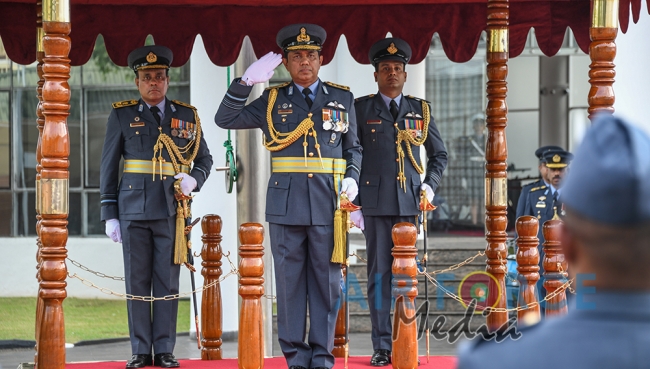 Air Marshal Sudarshana Pathirana Assumes Duties as the 18th Commander of the Sri Lanka Air Force