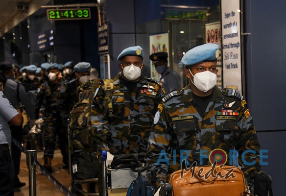 6th Aviation Contingent depart for Central African Republic (MINUSCA)