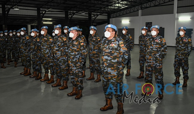 6th Aviation Contingent depart for Central African Republic (MINUSCA)