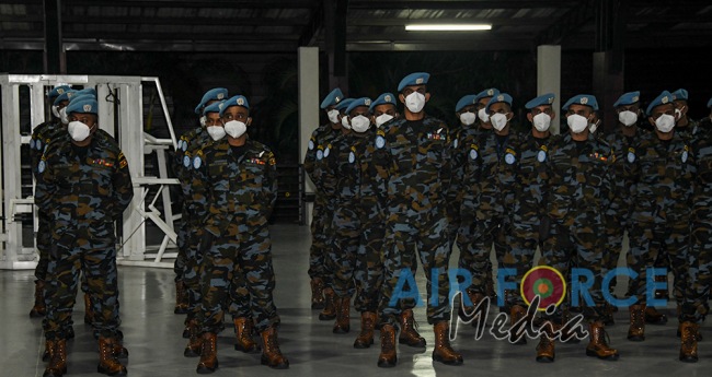 6th Aviation Contingent depart for Central African Republic (MINUSCA)