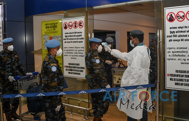 6th Aviation Contingent depart for Central African Republic (MINUSCA)