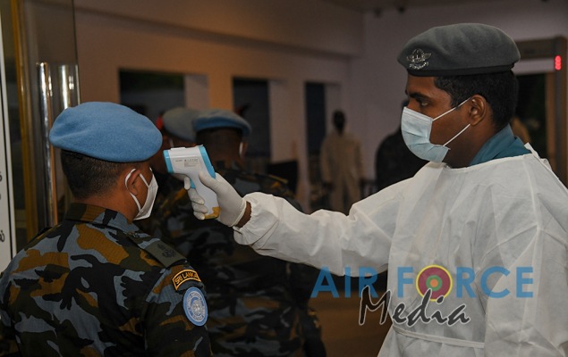 6th Aviation Contingent depart for Central African Republic (MINUSCA)