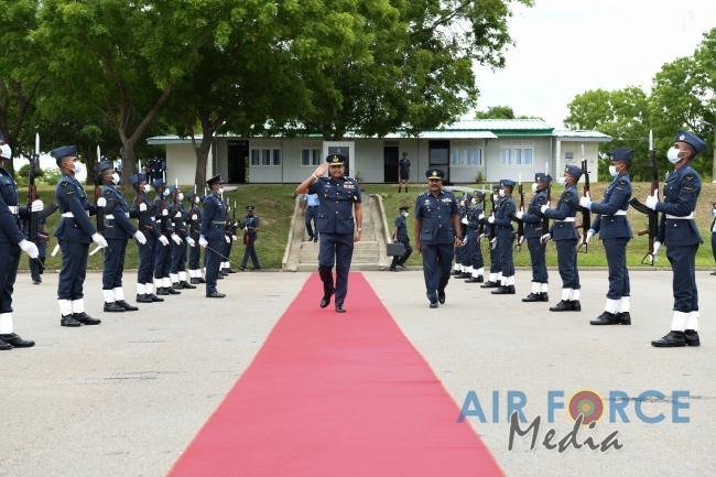 Annual Commander’s Inspection at SLAF Station Ampara for the Year 2020