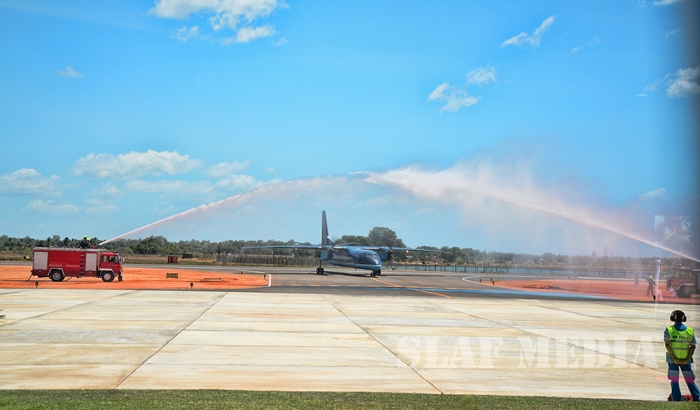 President Maithripala Sirisena Inaugurates Renovated Batticaloa Airport