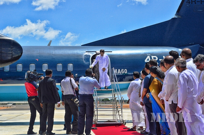President Maithripala Sirisena Inaugurates Renovated Batticaloa Airport