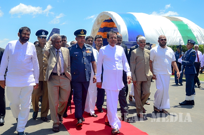 President Maithripala Sirisena Inaugurates Renovated Batticaloa Airport