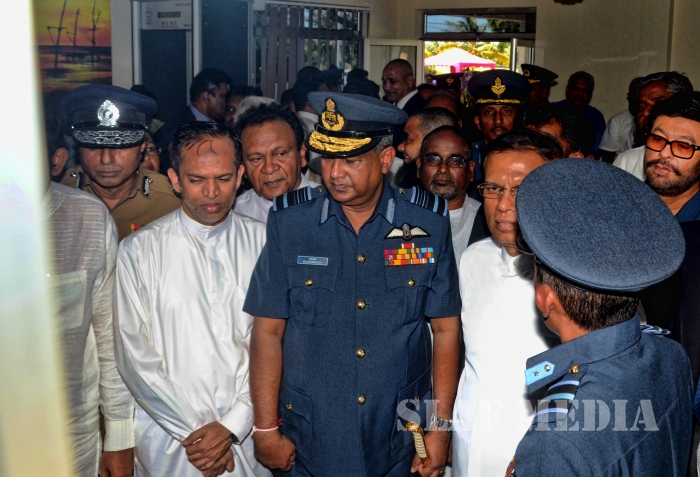 President Maithripala Sirisena Inaugurates Renovated Batticaloa Airport