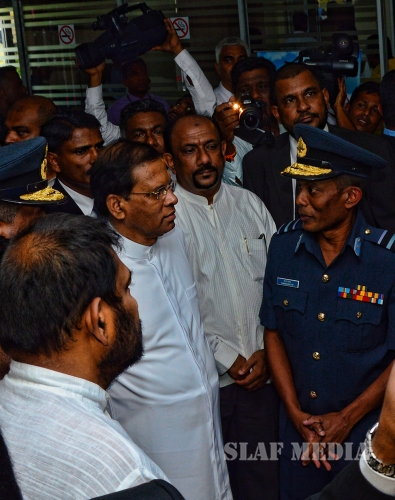 President Maithripala Sirisena Inaugurates Renovated Batticaloa Airport