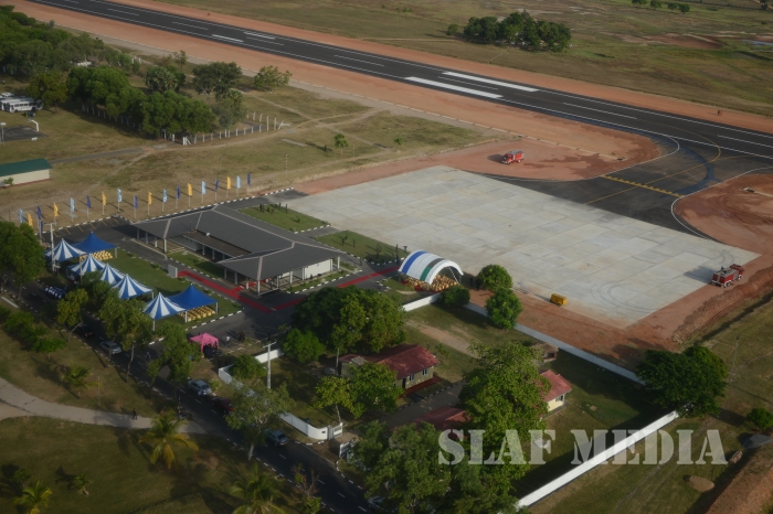 HE the President Maithripala Sirisena Inaugurates Renovated Batticaloa Airport