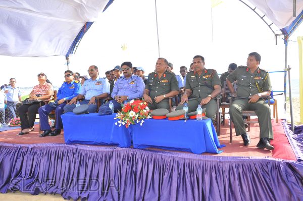 SLAF emerged victorious at the Defence Services Beach Volleyball Championship 2012