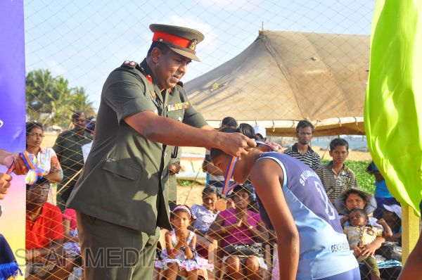 SLAF emerged victorious at the Defence Services Beach Volleyball Championship 2012
