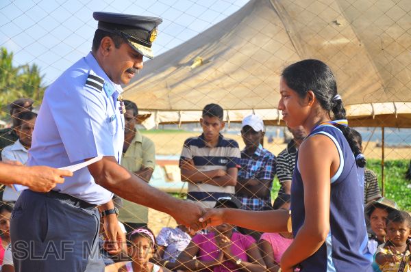 SLAF emerged victorious at the Defence Services Beach Volleyball Championship 2012