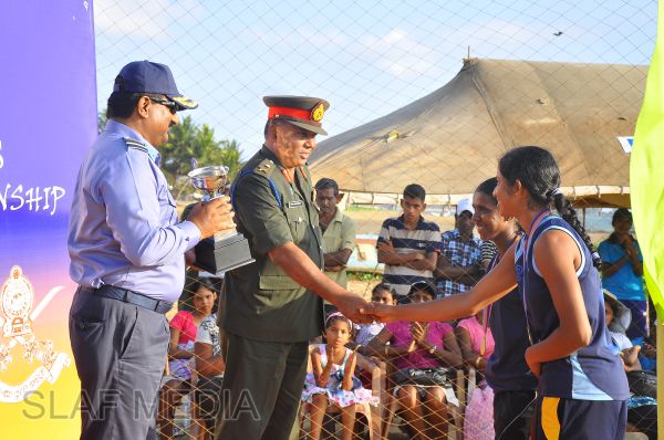 SLAF emerged victorious at the Defence Services Beach Volleyball Championship 2012