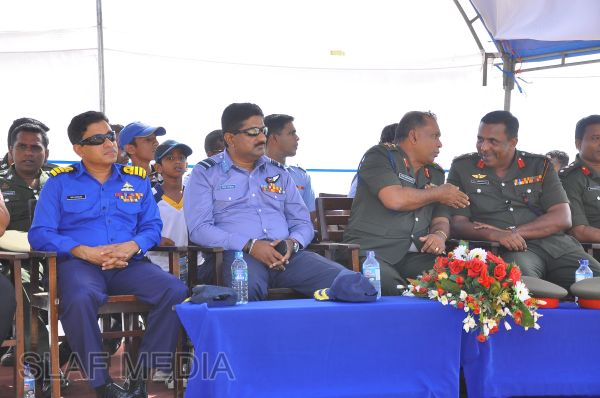 SLAF emerged victorious at the Defence Services Beach Volleyball Championship 2012