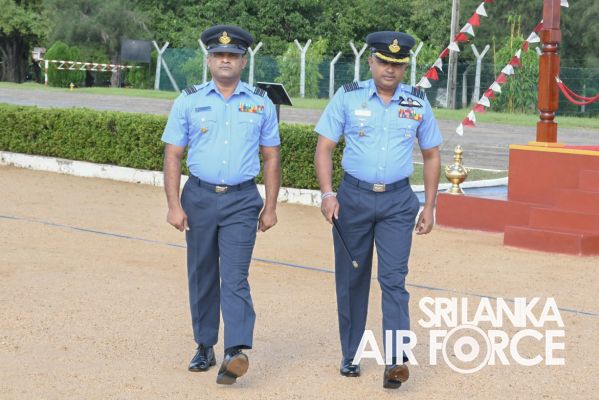 CHANGE OF COMMAND AT SLAF BASE HINGURAKGODA