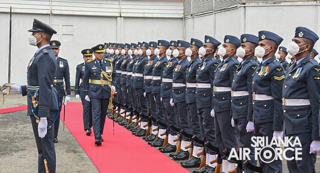 AIR VICE
MARSHAL ANDREW WIJESURIYA BIDS ADIEU TO THE SRI LANKA AIR FORCE