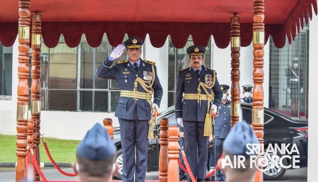 AIR VICE
MARSHAL ANDREW WIJESURIYA BIDS ADIEU TO THE SRI LANKA AIR FORCE