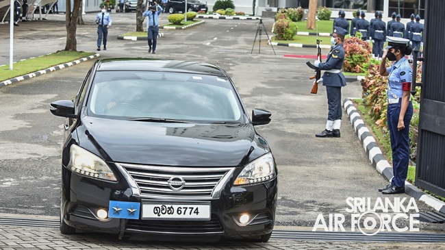 AIR VICE
MARSHAL ANDREW WIJESURIYA BIDS ADIEU TO THE SRI LANKA AIR FORCE
