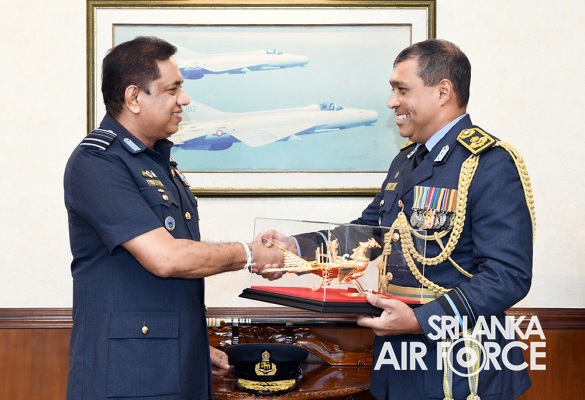 AIR VICE
MARSHAL ANDREW WIJESURIYA BIDS ADIEU TO THE SRI LANKA AIR FORCE