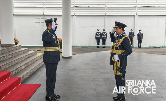 AIR VICE
MARSHAL ANDREW WIJESURIYA BIDS ADIEU TO THE SRI LANKA AIR FORCE