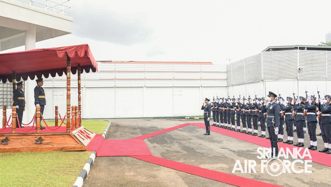 AIR VICE
MARSHAL ANDREW WIJESURIYA BIDS ADIEU TO THE SRI LANKA AIR FORCE