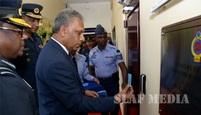 Secretary to the Ministry of Defence declared open Ministry of Defence Cyber Operations Centre at AFHQ
