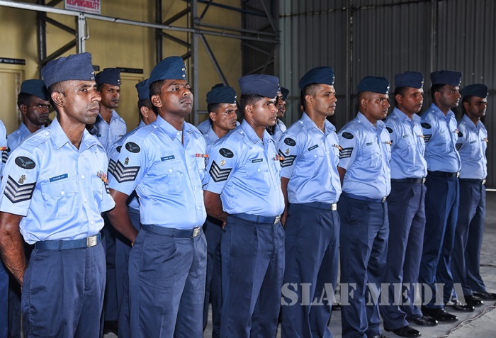 Two F-7 Aircraft Accepted after Overhaul at the SLAF Overhaul Facility
