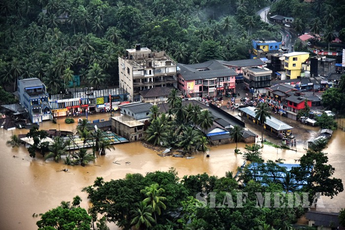 SLAF Assists flood-affected countrymen