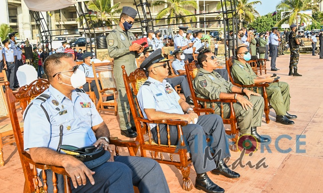 SLAF TOGETHER WITH THE INDIAN AIR FORCE GEAR UP FOR CELEBRATORY AIR SHOW AT GALLE FACE GREEN