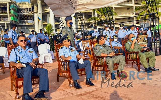 SLAF TOGETHER WITH THE INDIAN AIR FORCE GEAR UP FOR CELEBRATORY AIR SHOW AT GALLE FACE GREEN