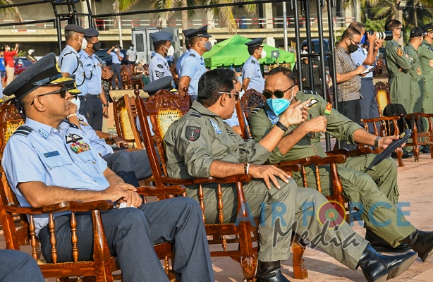 SLAF TOGETHER WITH THE INDIAN AIR FORCE GEAR UP FOR CELEBRATORY AIR SHOW AT GALLE FACE GREEN