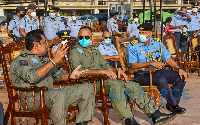 SLAF TOGETHER WITH THE INDIAN AIR FORCE GEAR UP FOR CELEBRATORY AIR SHOW AT GALLE FACE GREEN