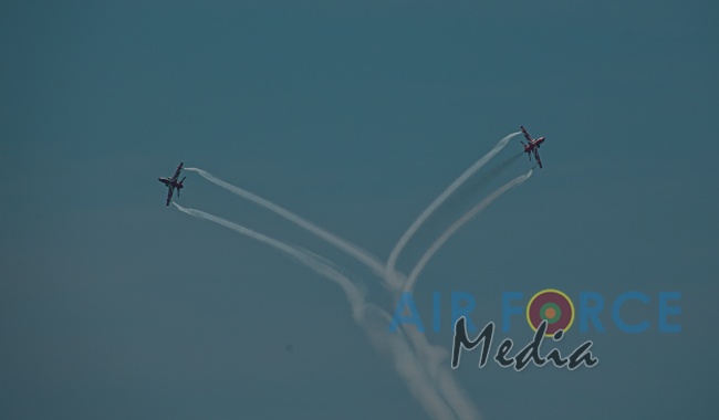 SLAF TOGETHER WITH THE INDIAN AIR FORCE GEAR UP FOR CELEBRATORY AIR SHOW AT GALLE FACE GREEN