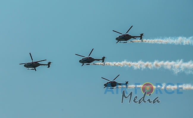 SLAF TOGETHER WITH THE INDIAN AIR FORCE GEAR UP FOR CELEBRATORY AIR SHOW AT GALLE FACE GREEN