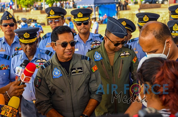 SLAF TOGETHER WITH THE INDIAN AIR FORCE GEAR UP FOR CELEBRATORY AIR SHOW AT GALLE FACE GREEN