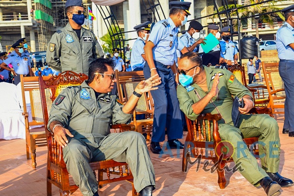 SLAF TOGETHER WITH THE INDIAN AIR FORCE GEAR UP FOR CELEBRATORY AIR SHOW AT GALLE FACE GREEN