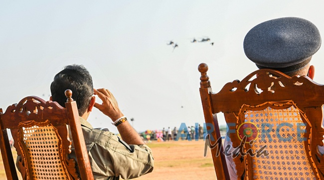 SLAF TOGETHER WITH THE INDIAN AIR FORCE GEAR UP FOR CELEBRATORY AIR SHOW AT GALLE FACE GREEN