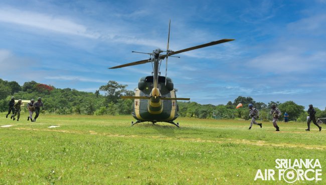 NO 05 JUNGLE WARFARE AND HELIBORNE OPERATION COURSE FOR SISTER SERVICES CONCLUDES AT MORAWEWA