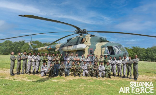 NO 05 JUNGLE WARFARE AND HELIBORNE OPERATION COURSE FOR SISTER SERVICES CONCLUDES AT MORAWEWA