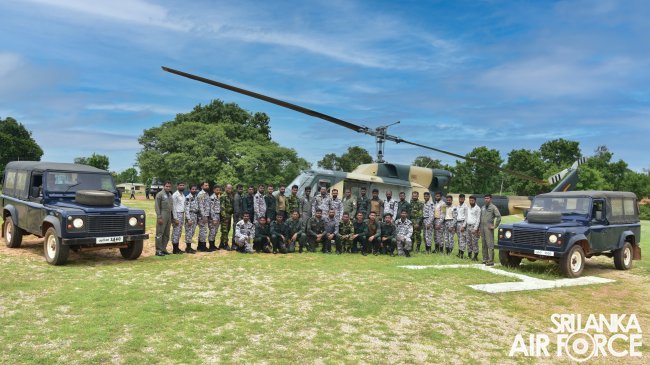 NO 05 JUNGLE WARFARE AND HELIBORNE OPERATION COURSE FOR SISTER SERVICES CONCLUDES AT MORAWEWA